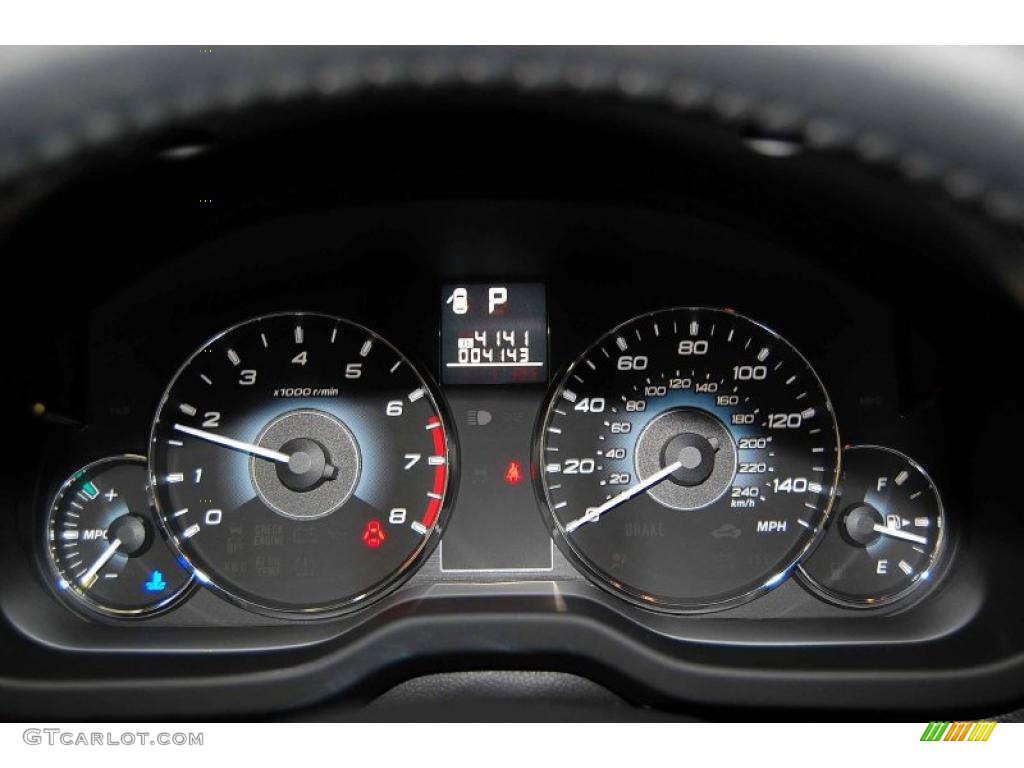 2010 Subaru Outback 2.5i Limited Wagon Gauges Photo #38813572