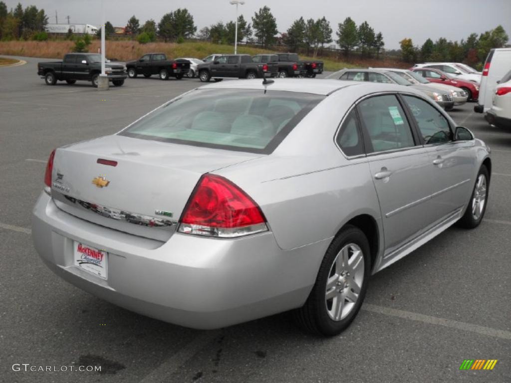 2011 Impala LT - Silver Ice Metallic / Gray photo #4