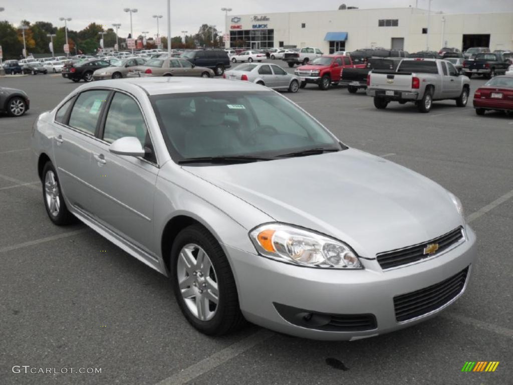 2011 Impala LT - Silver Ice Metallic / Gray photo #5