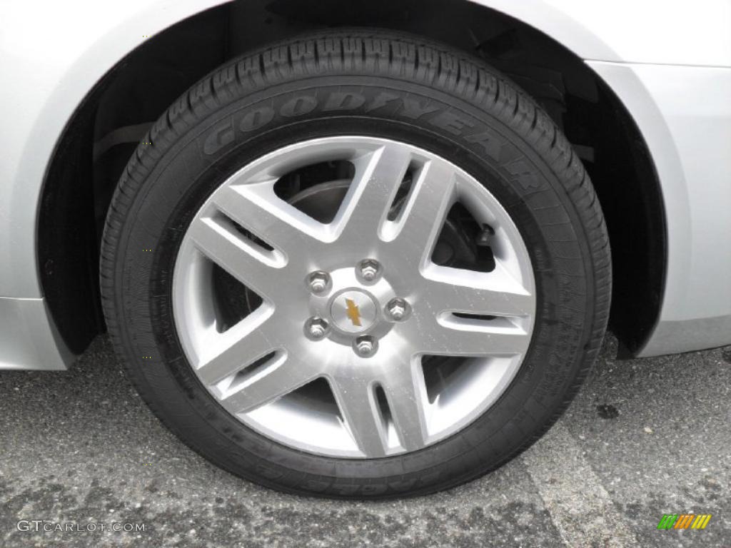2011 Impala LT - Silver Ice Metallic / Gray photo #23