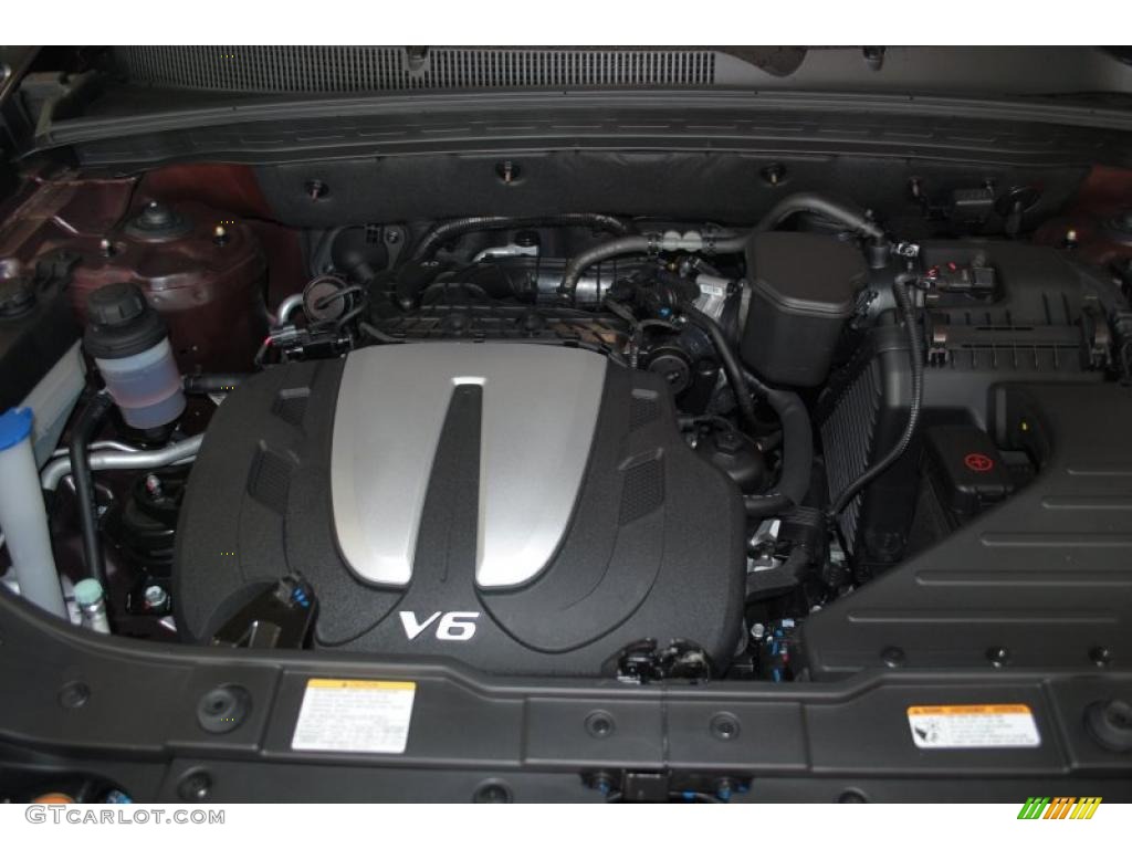 2011 Kia Sorento LX V6 3.5 Liter DOHC 24-Valve Dual CVVT V6 Engine Photo #38813992