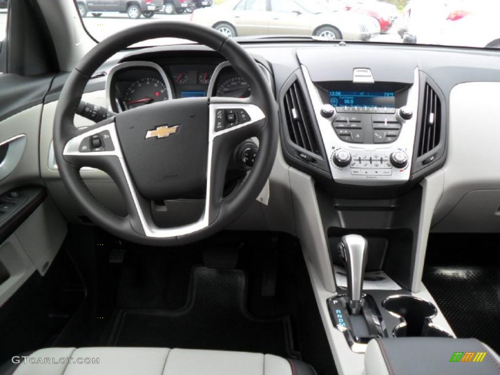 2011 Chevrolet Equinox LTZ Light Titanium/Jet Black Dashboard Photo #38814268