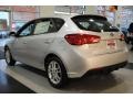 2011 Bright Silver Kia Forte EX 5 Door  photo #4