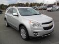 Silver Ice Metallic 2011 Chevrolet Equinox LTZ AWD Exterior