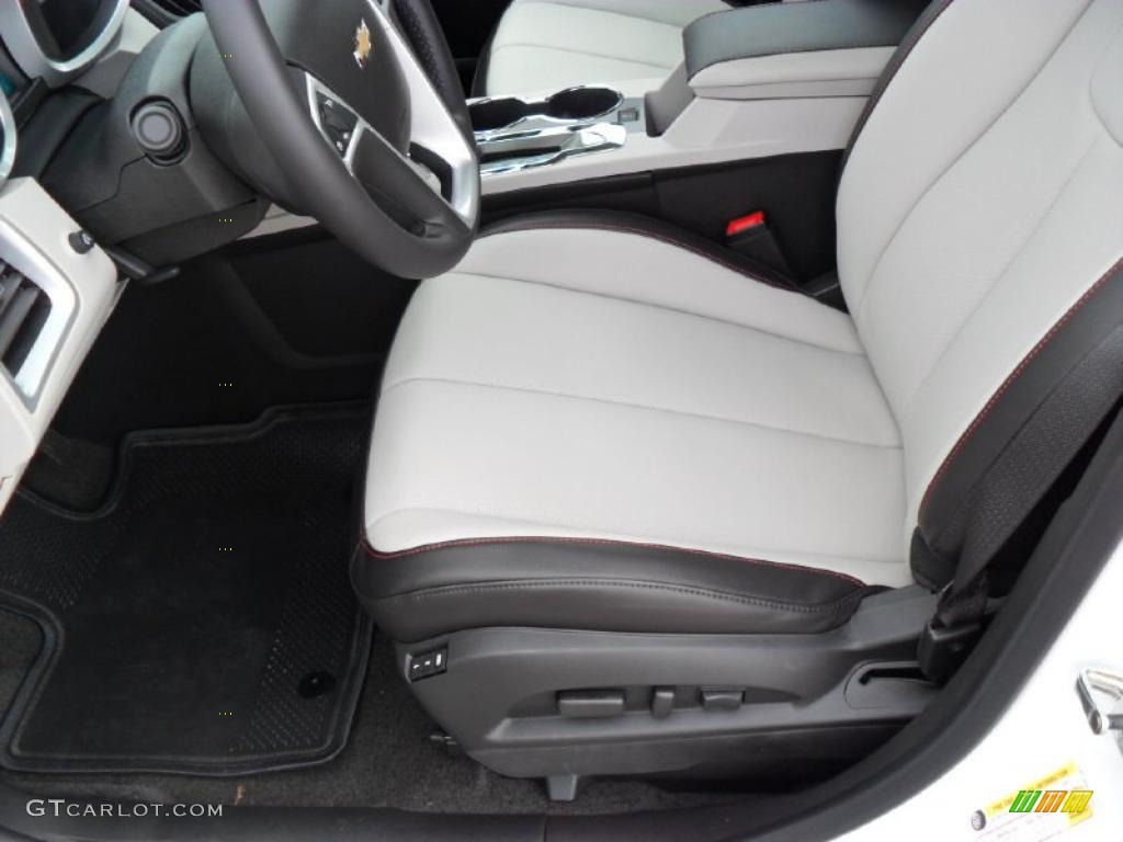 Light Titanium/Jet Black Interior 2011 Chevrolet Equinox LTZ AWD Photo #38814964