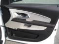 Light Titanium/Jet Black 2011 Chevrolet Equinox LTZ AWD Door Panel