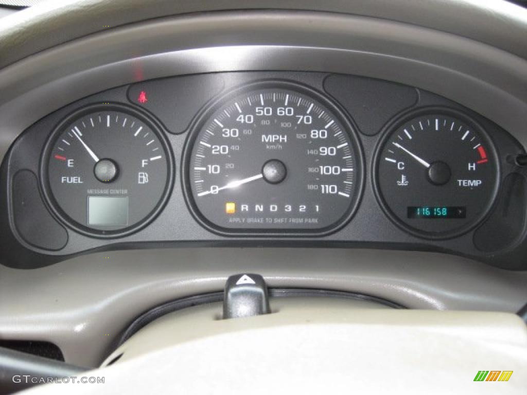 2004 Oldsmobile Silhouette Premier Gauges Photo #38815328