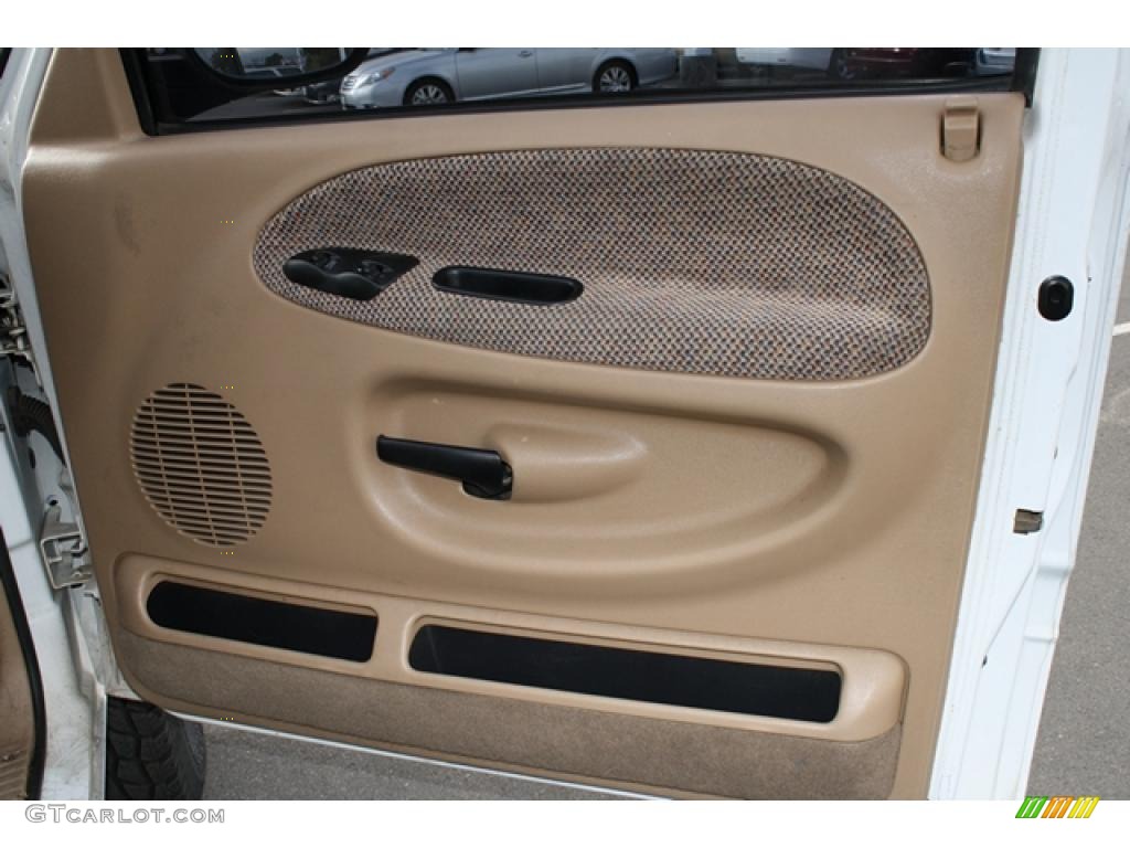 1999 Dodge Ram 1500 Sport Extended Cab 4x4 Camel/Tan Door Panel Photo #38815432