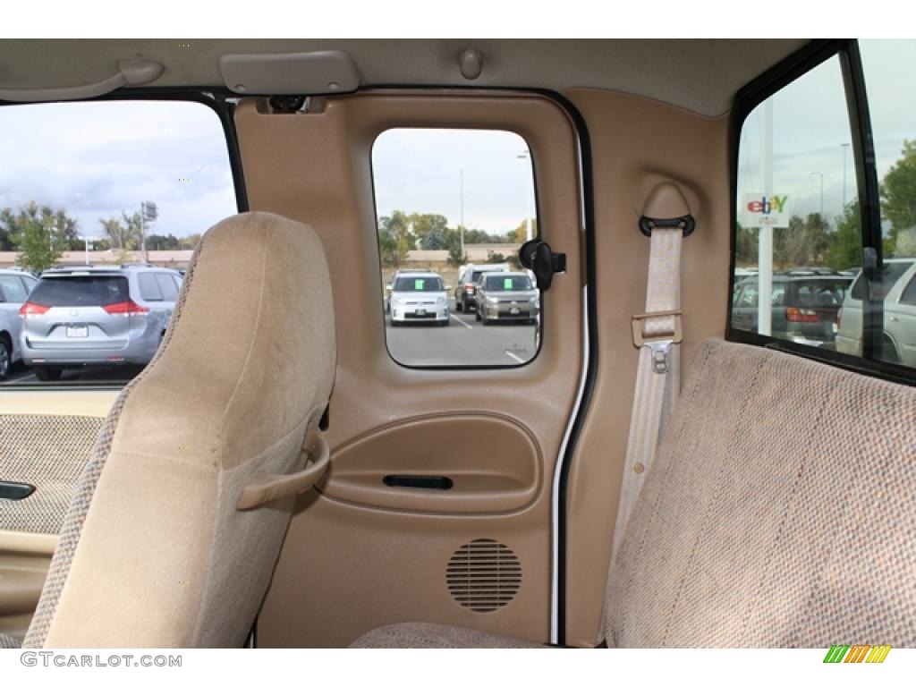 Camel/Tan Interior 1999 Dodge Ram 1500 Sport Extended Cab 4x4 Photo #38815456