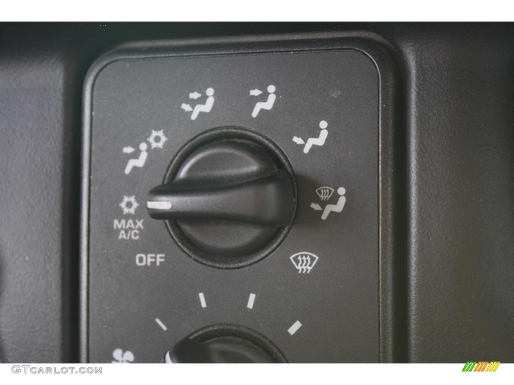 1999 Dodge Ram 1500 Sport Extended Cab 4x4 Controls Photo #38815500