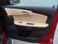 Cashmere/Ebony 2009 Chevrolet Traverse LTZ Door Panel