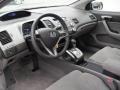 Gray 2009 Honda Civic LX Coupe Interior Color