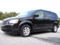 2008 Brilliant Black Crystal Pearlcoat Chrysler Town & Country Touring Signature Series  photo #54