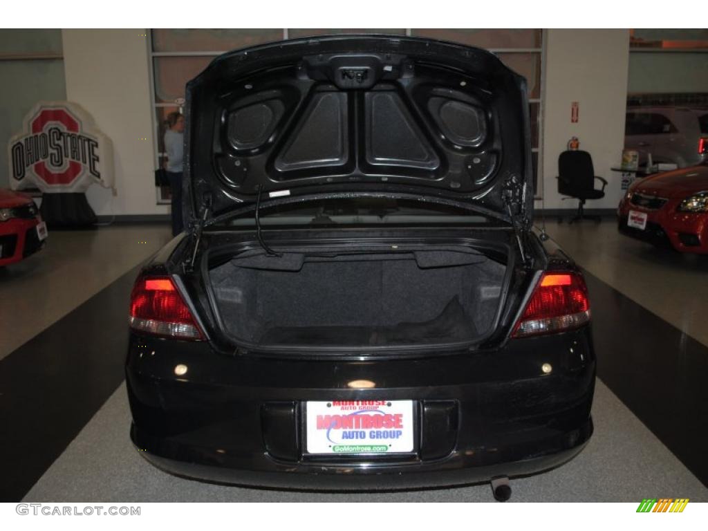 2003 Sebring LX Sedan - Black / Dark Slate Gray photo #23
