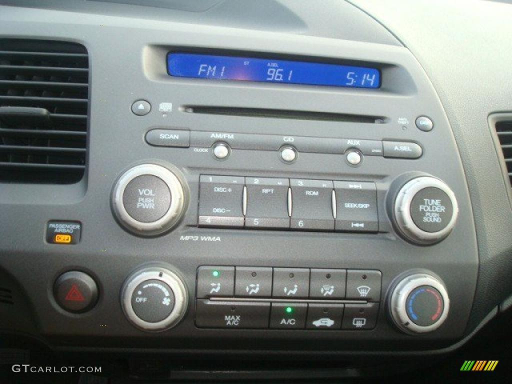 2009 Honda Civic LX-S Sedan Controls Photo #38818932