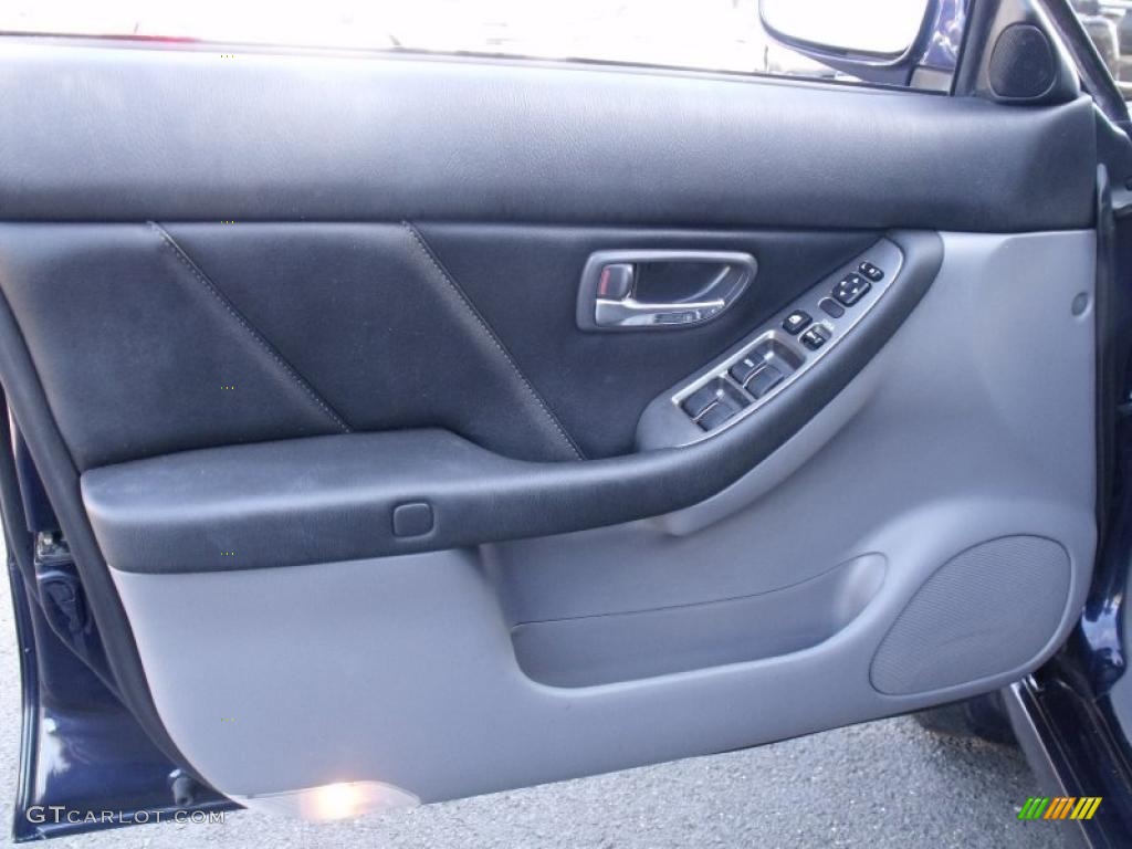 2005 Subaru Baja Turbo Medium Gray Door Panel Photo #38819596