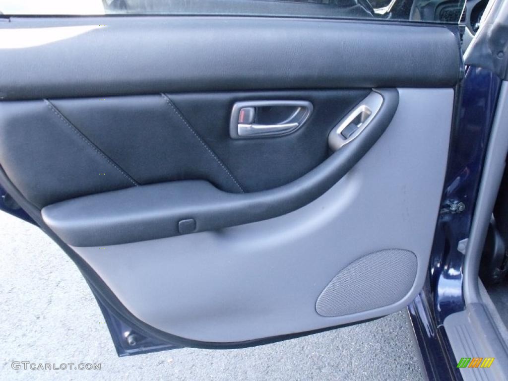 2005 Subaru Baja Turbo Medium Gray Door Panel Photo #38819612