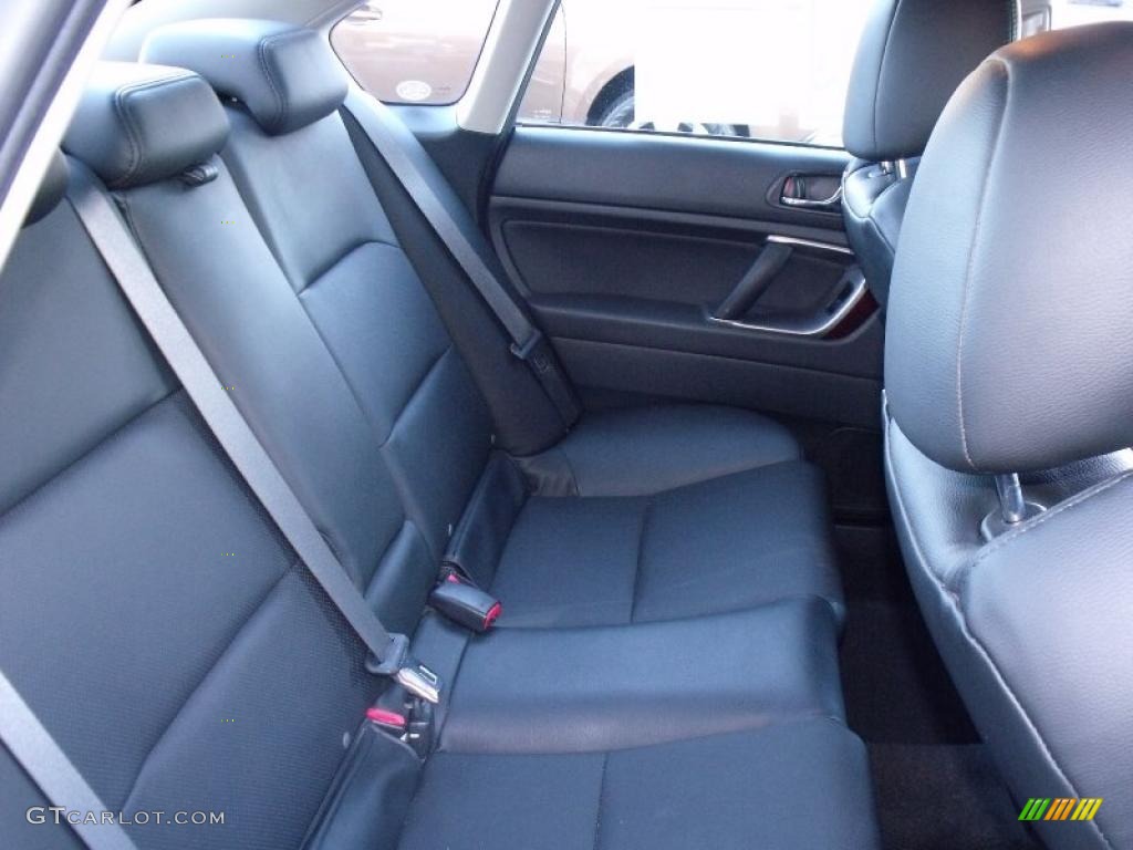 Off Black Interior 2008 Subaru Legacy 2.5 GT Limited Sedan Photo #38819944