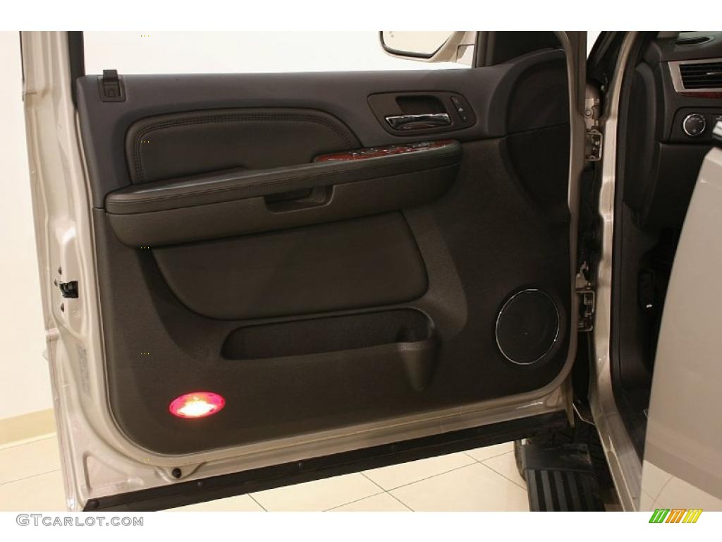 2008 Cadillac Escalade EXT AWD Ebony Door Panel Photo #38820320