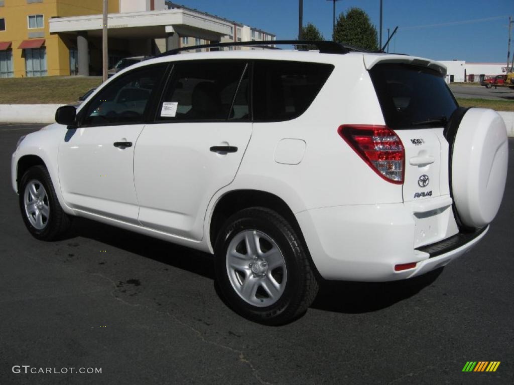 2011 RAV4 I4 - Super White / Sand Beige photo #4