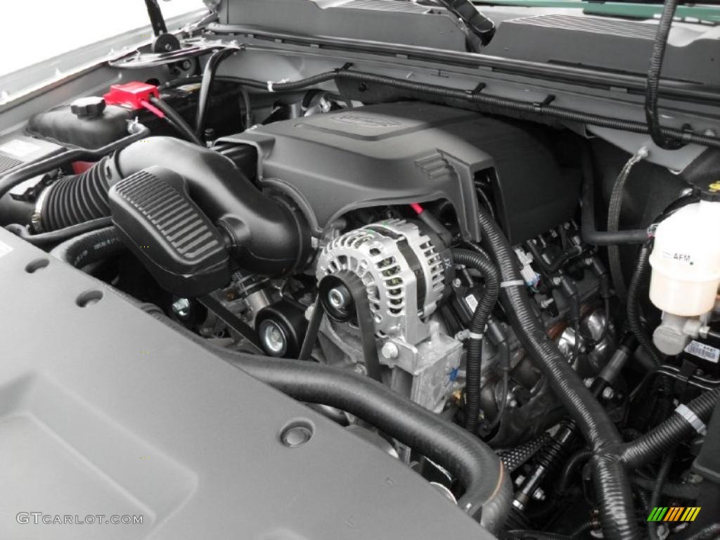 2011 Chevrolet Silverado 1500 LT Extended Cab 4x4 5.3 Liter Flex-Fuel OHV 16-Valve VVT Vortec V8 Engine Photo #38821980