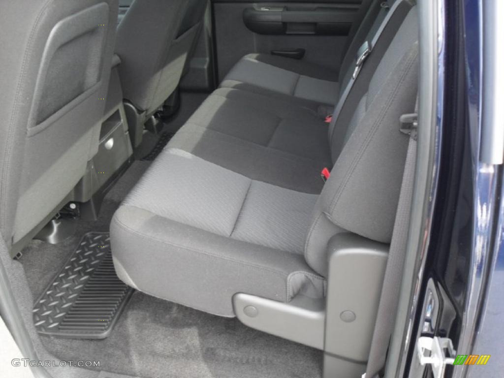 2011 Silverado 1500 LT Crew Cab - Imperial Blue Metallic / Ebony photo #15