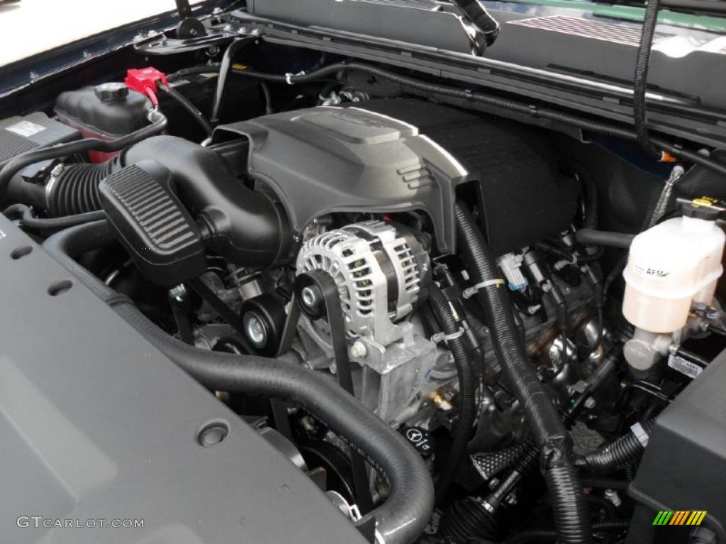 2011 Chevrolet Silverado 1500 LT Crew Cab 5.3 Liter Flex-Fuel OHV 16-Valve VVT Vortec V8 Engine Photo #38822348