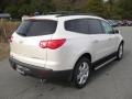 2011 White Diamond Tricoat Chevrolet Traverse LTZ  photo #4