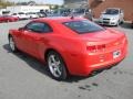 2011 Inferno Orange Metallic Chevrolet Camaro LT Coupe  photo #2