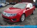 2011 Red Candy Metallic Ford Fusion SEL  photo #19