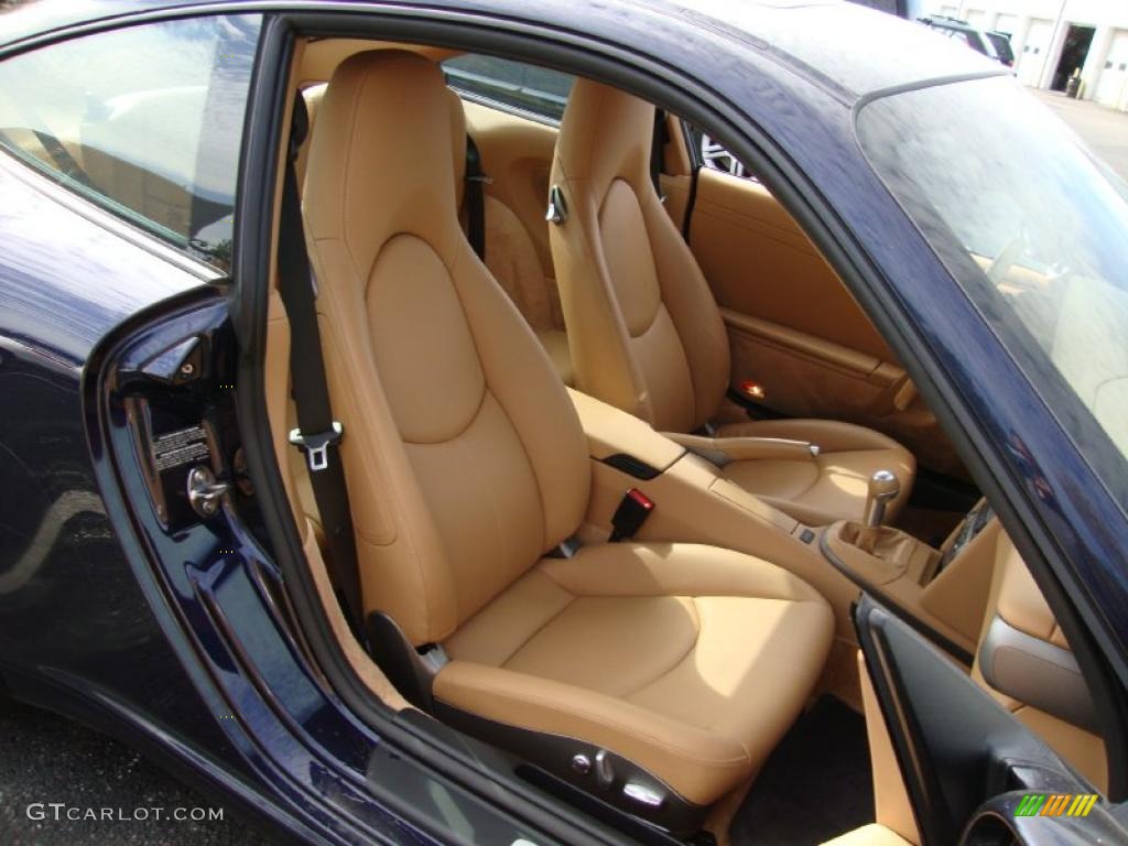 2006 911 Carrera Coupe - Lapis Blue Metallic / Sand Beige photo #21