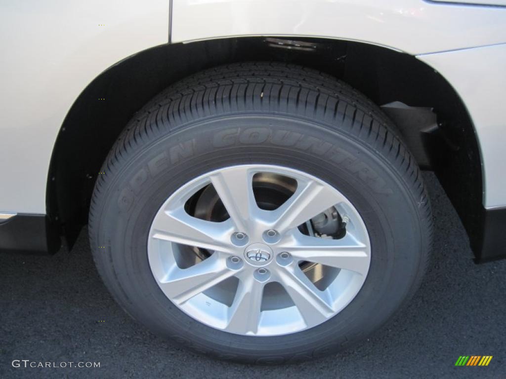 2011 Toyota Highlander Standard Highlander Model Wheel Photo #38825120