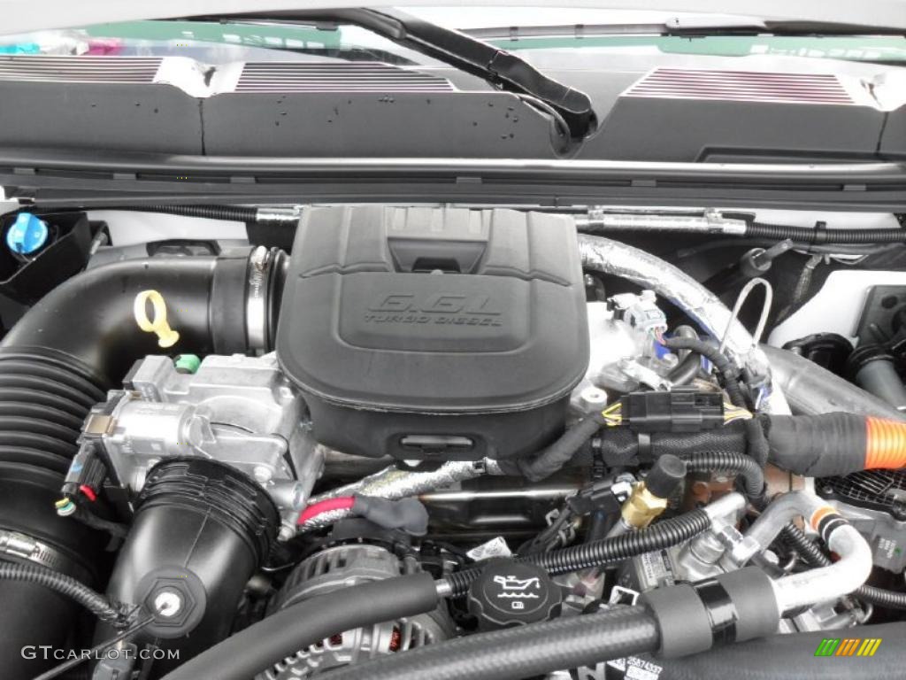 2011 Chevrolet Silverado 2500HD LTZ Extended Cab 4x4 6.6 Liter OHV 32-Valve Duramax Turbo-Diesel V8 Engine Photo #38825532
