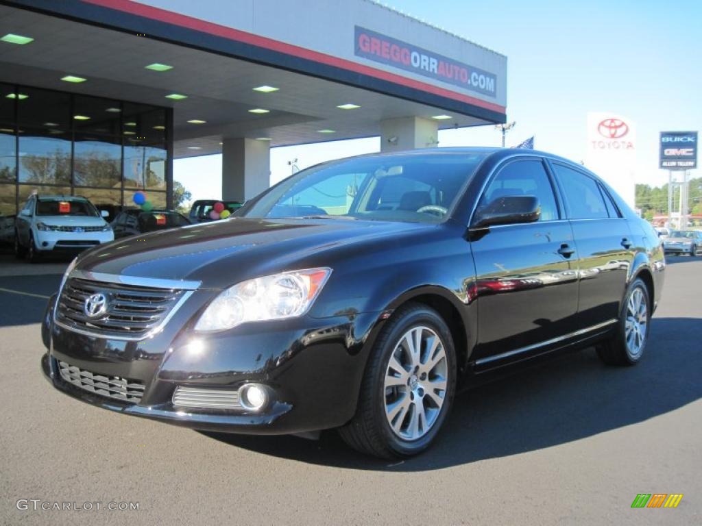 2008 Avalon Touring - Black / Dark Charcoal photo #1