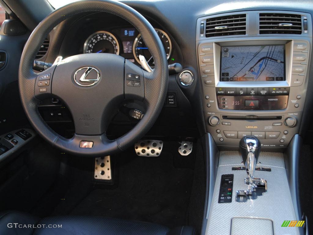 Black Interior 2008 Lexus IS F Photo #38826052