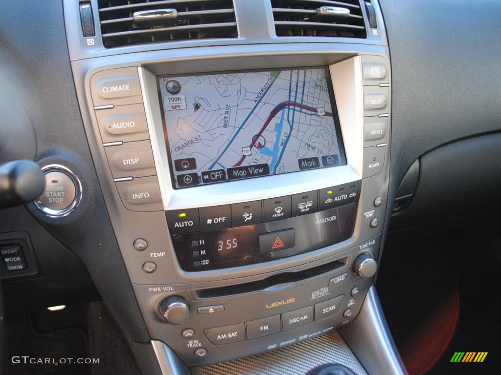 2008 Lexus IS F Navigation Photo #38826132