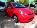 2007 Milano Red Honda Fit   photo #1