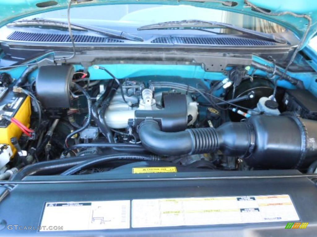 1999 Ford F150 XLT Regular Cab 4x4 4.2 Liter OHV 12-Valve V6 Engine Photo #38827164