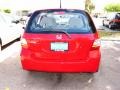 2007 Milano Red Honda Fit   photo #3