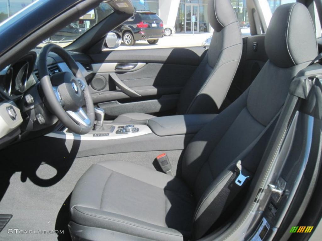 2011 Z4 sDrive30i Roadster - Space Gray Metallic / Black photo #5