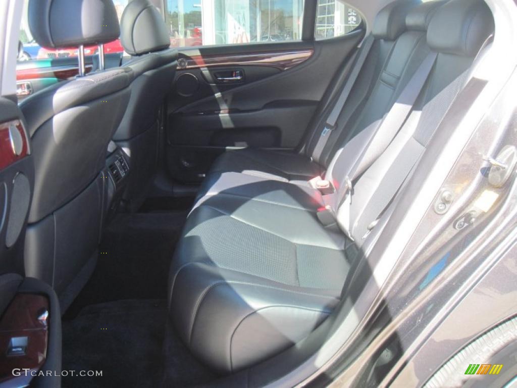 Black Interior 2008 Lexus LS 460 Photo #38828520
