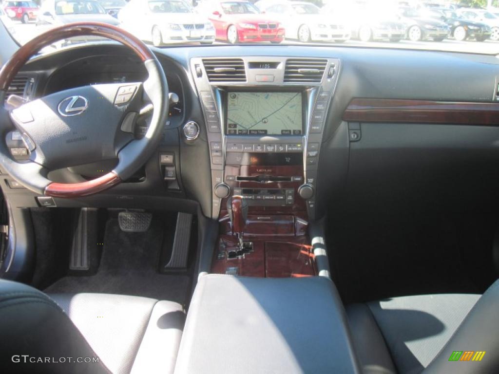 Black Interior 2008 Lexus LS 460 Photo #38828540