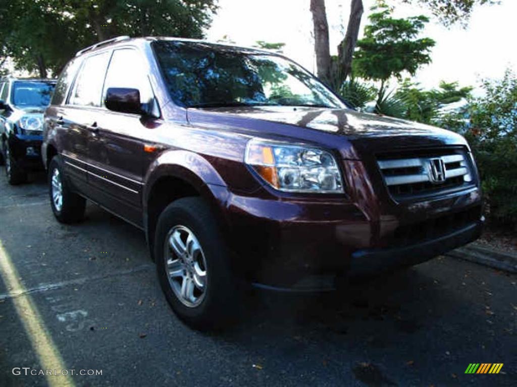 Dark Cherry Pearl Honda Pilot