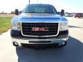 2008 Onyx Black GMC Sierra 2500HD SLT Crew Cab 4x4  photo #8