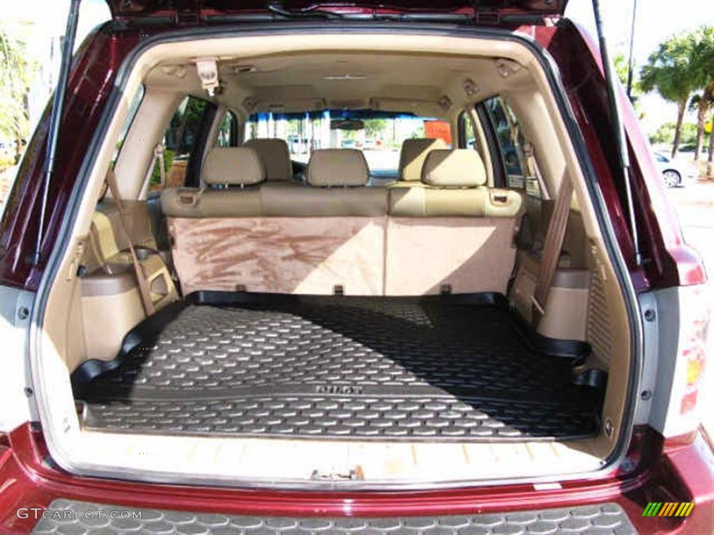 2008 Honda Pilot Value Package Trunk Photos