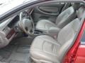 Taupe 2001 Chrysler Sebring LXi Sedan Interior Color
