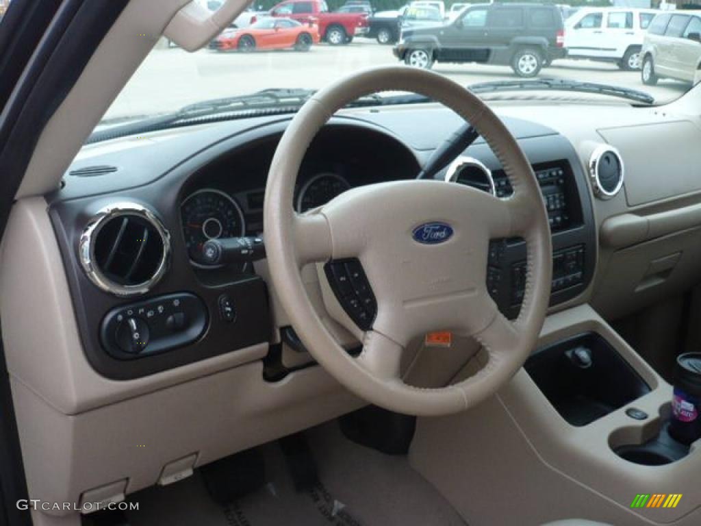 2006 Ford Expedition Eddie Bauer 4x4 Medium Parchment Dashboard Photo #38829272