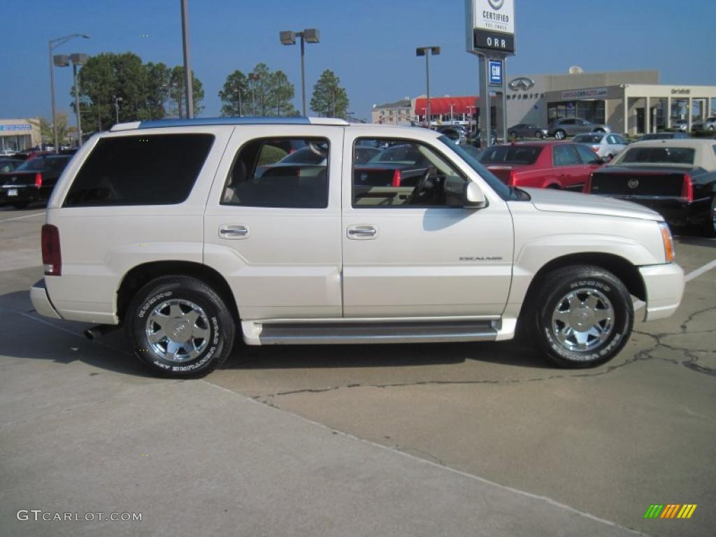 2006 Escalade  - White Diamond / Shale photo #4