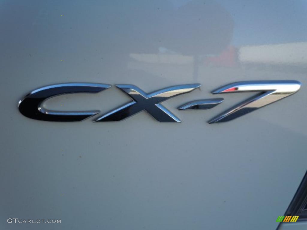 2008 CX-7 Touring - Crystal White Pearl Mica / Sand photo #13