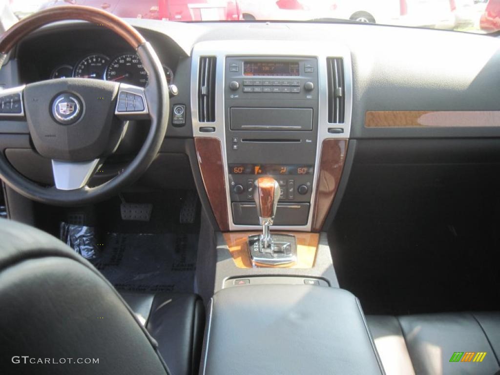 2008 Cadillac STS V8 Ebony Dashboard Photo #38830884